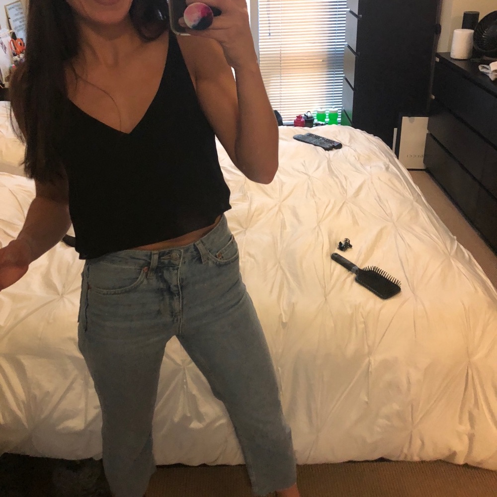 Topshop cropped camisole